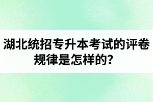 湖北統(tǒng)招專升本考試的評卷規(guī)律是怎樣的？怎么避免丟失細節(jié)分？