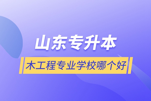 山東專升本土木工程專業(yè)學(xué)校哪個(gè)好